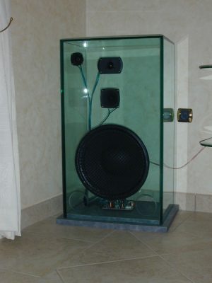 Enceinte verre