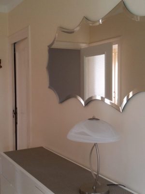 miroir avec pointes